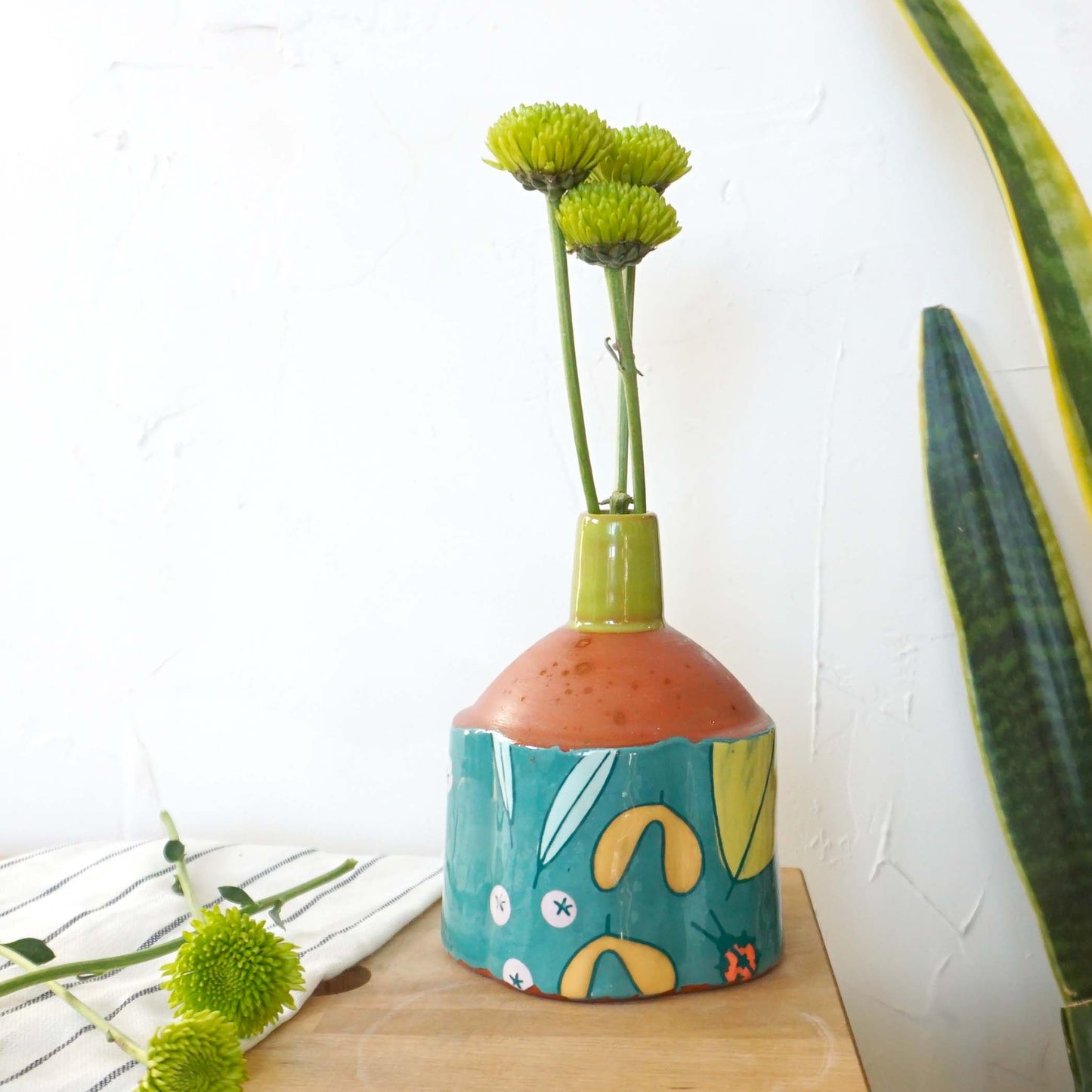 Forest Floor Bud Vase