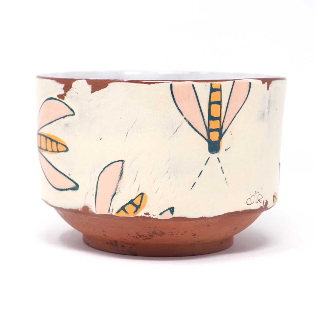 Flower Flies Cereal Bowl