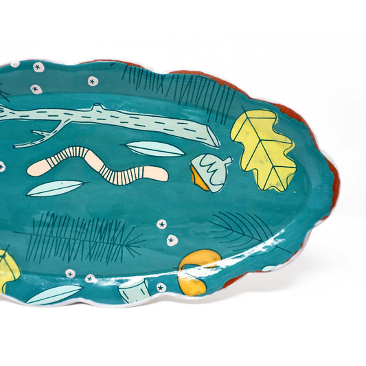 Forest Floor Oval Platter