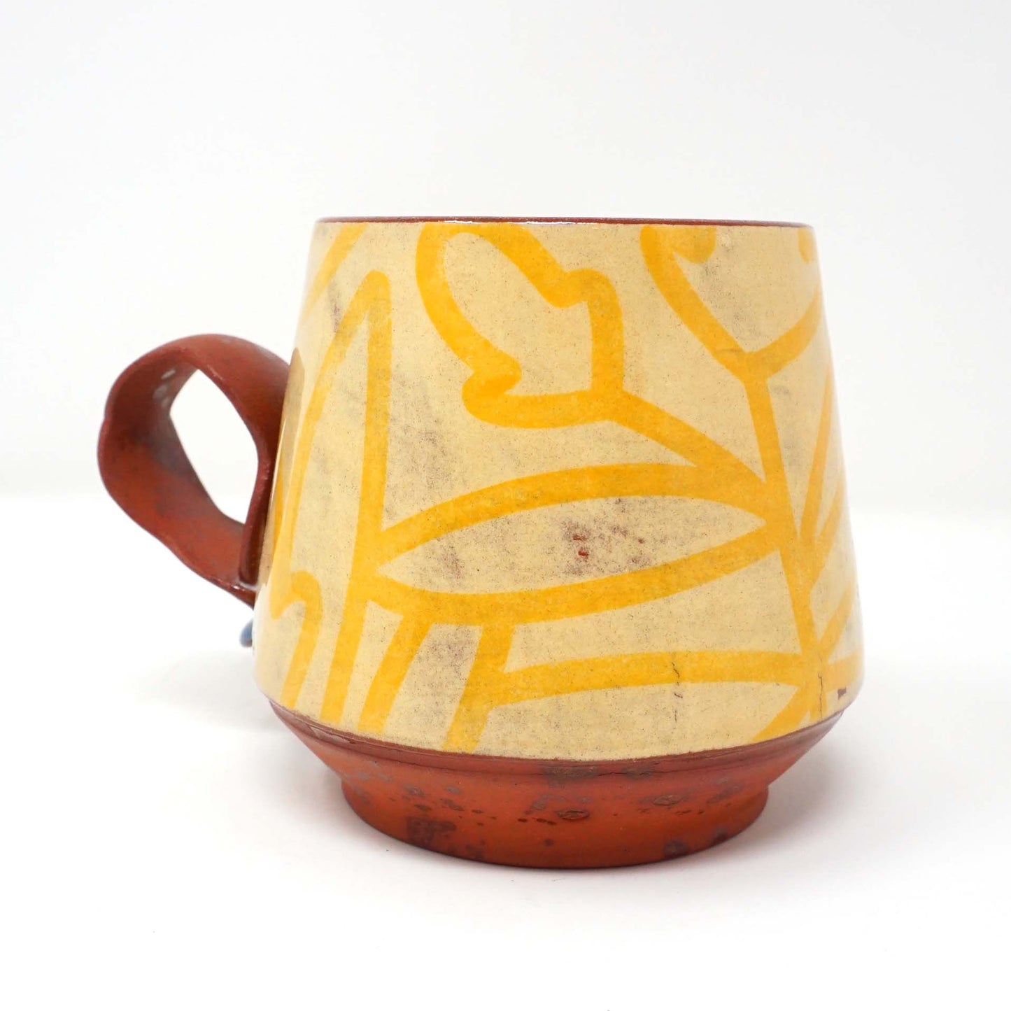 Bold Botanical Mug Yellow