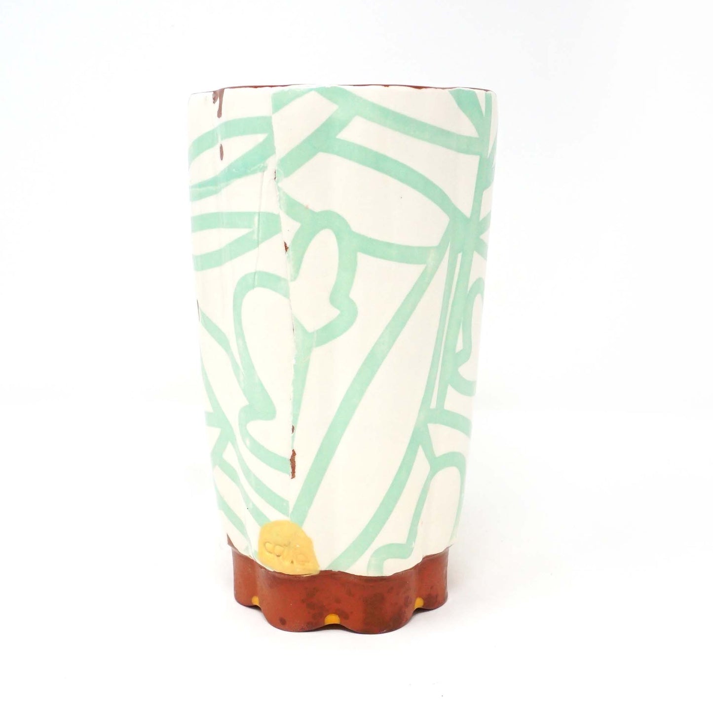 Bold Botanical Tumbler Cup Mint