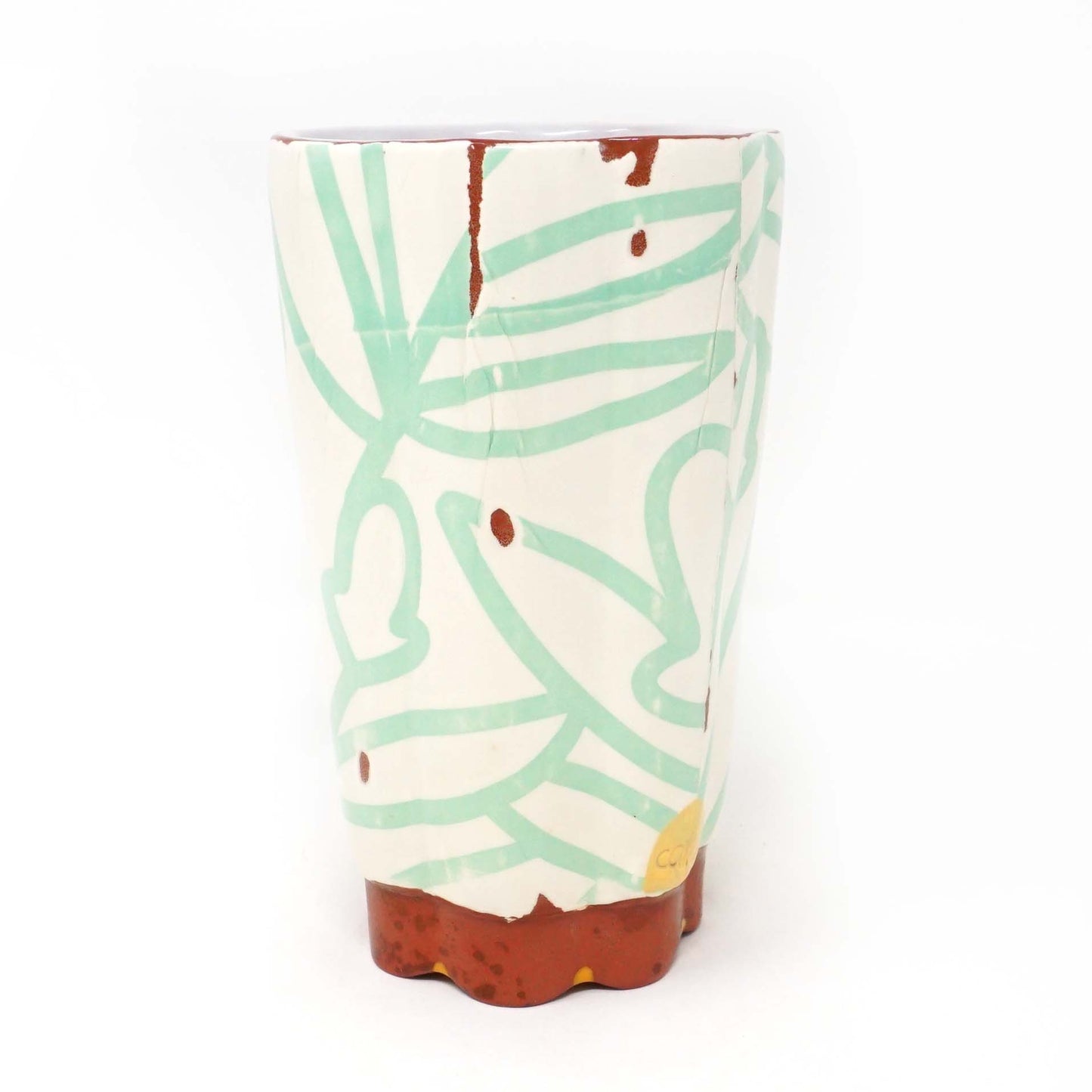 Bold Botanical Tumbler Cup Mint