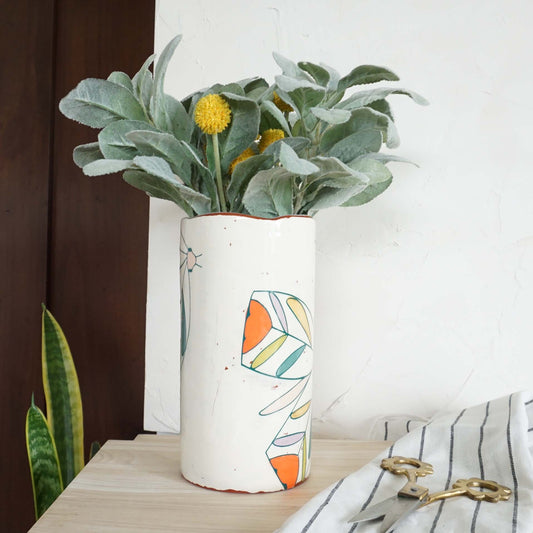 Moth Large Vase