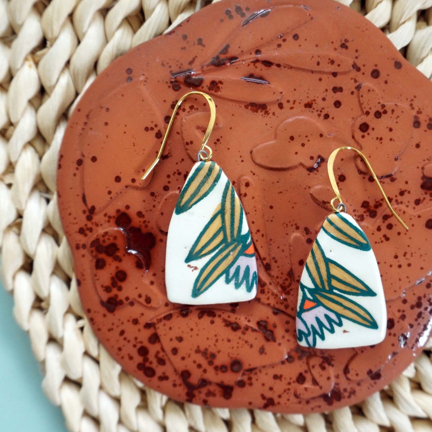 Prairie Sprig Dangle Earrings