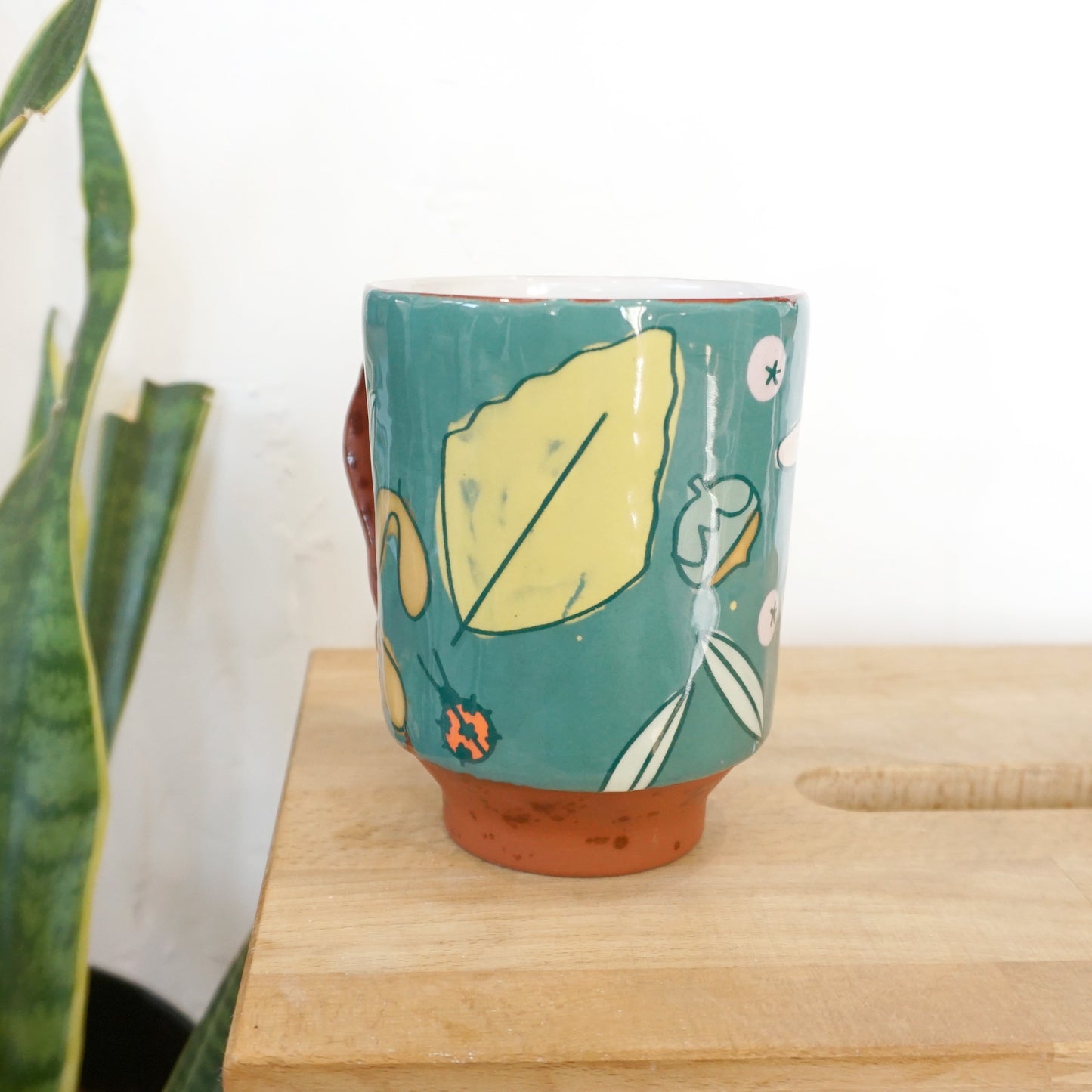 Forest Floor Loop Handle Mug