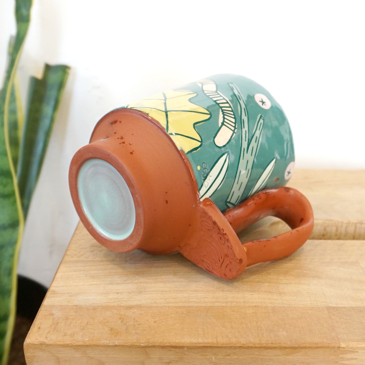 Forest Floor Loop Handle Mug