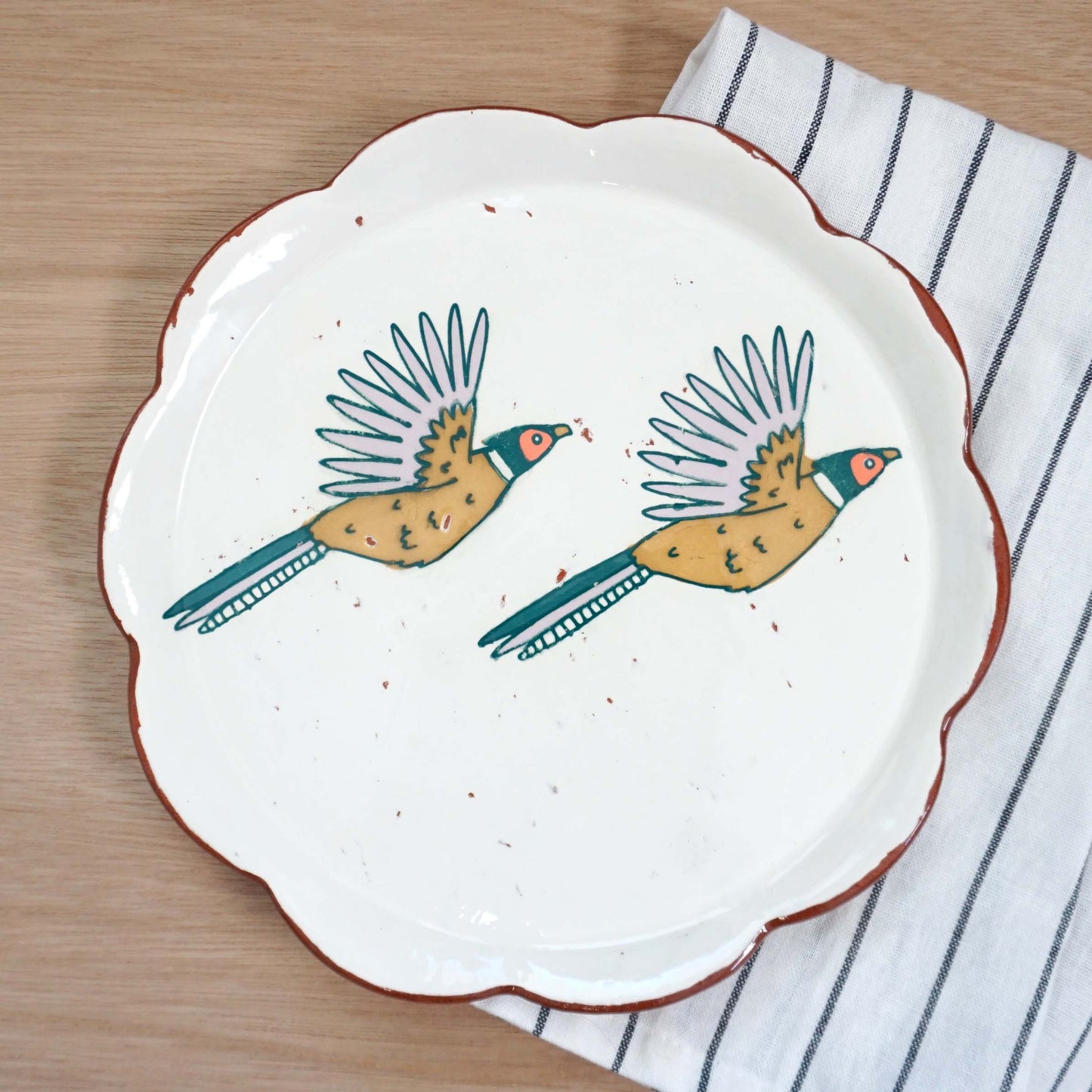 SALE - Pheasant Dinner Plate