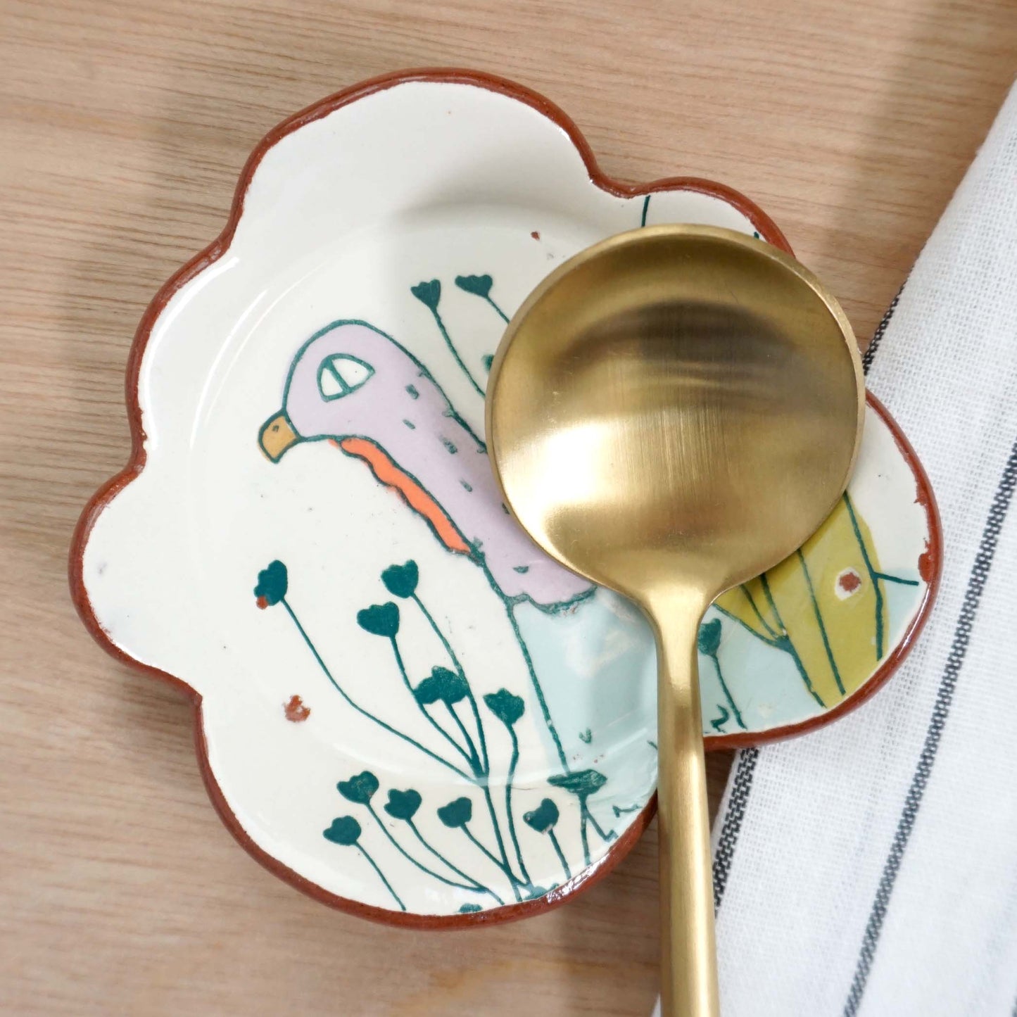 Turkey Meadow Spoon Rest