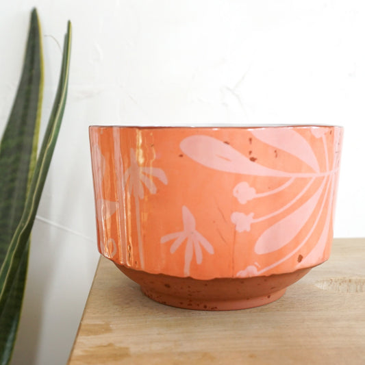 Scatterling Coral Cereal Bowl