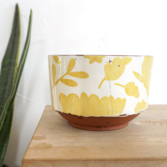Scatterling Chartreuse Cereal Bowl
