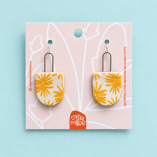 Burst Dangle Earrings