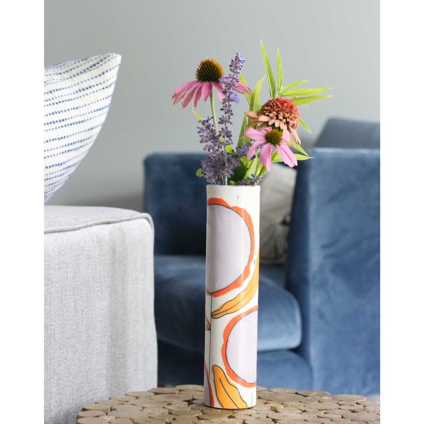 Bloom Narrow Vase Orchid