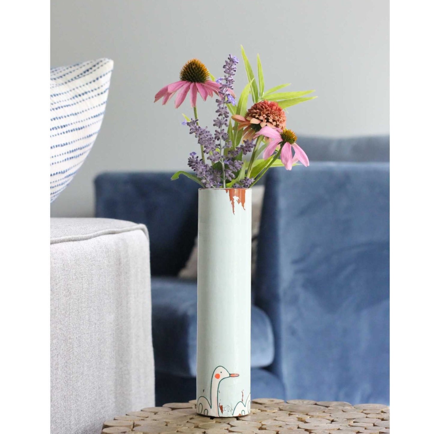 Swan Narrow Vase