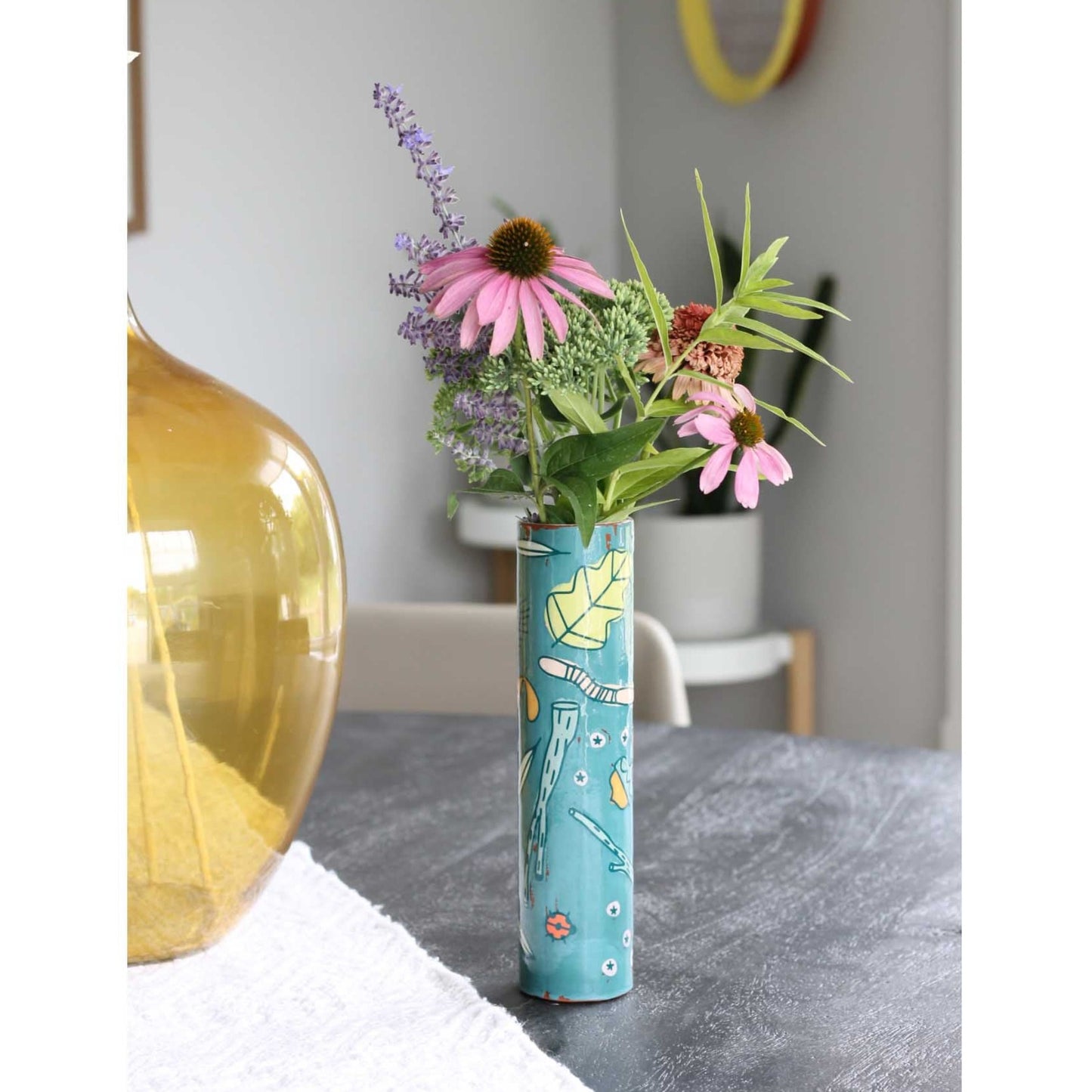 Forest Floor Narrow Vase