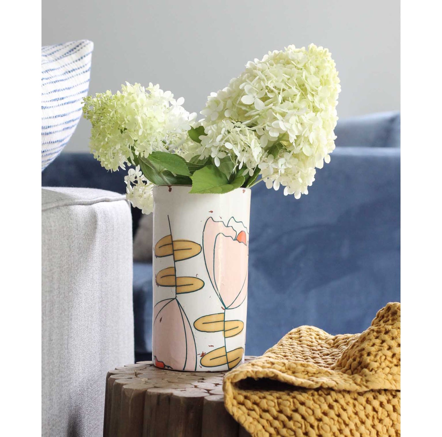 Tulip Large Vase Pink