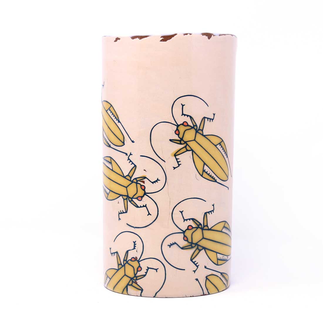 SALE - Grasshoppers Large Vase