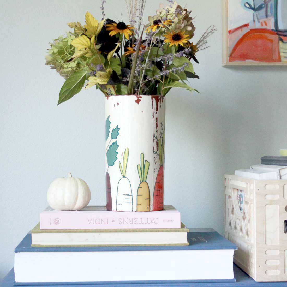 Carrots Large Vase