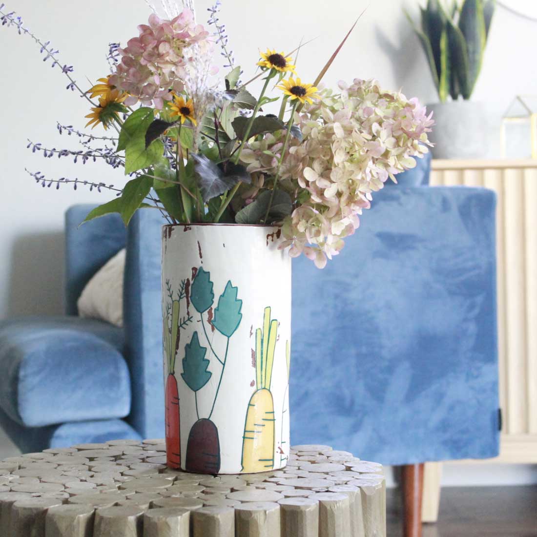 Carrots Large Vase