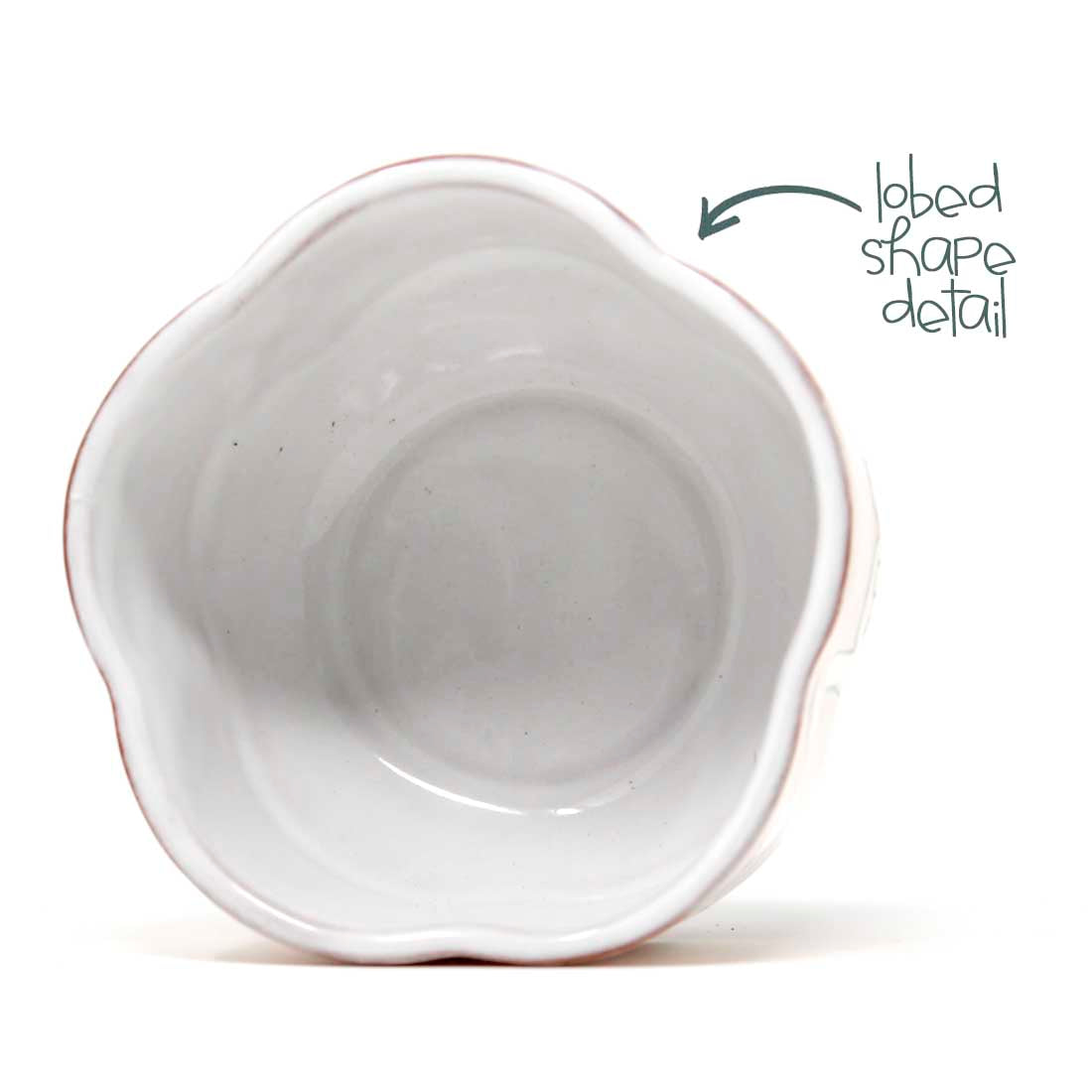 SALE: Bold Botanical Cereal Bowl Pink on White