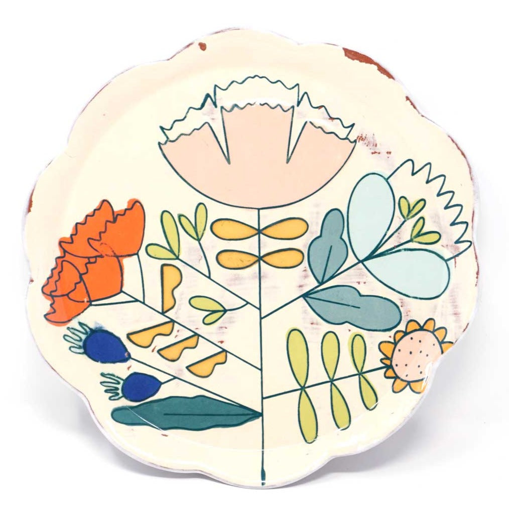 Bouquet Dinner Plate