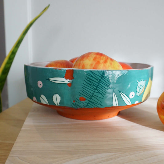 Forest Floor Serving Bowl