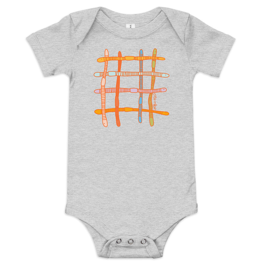 Rainbow Worm Onesie