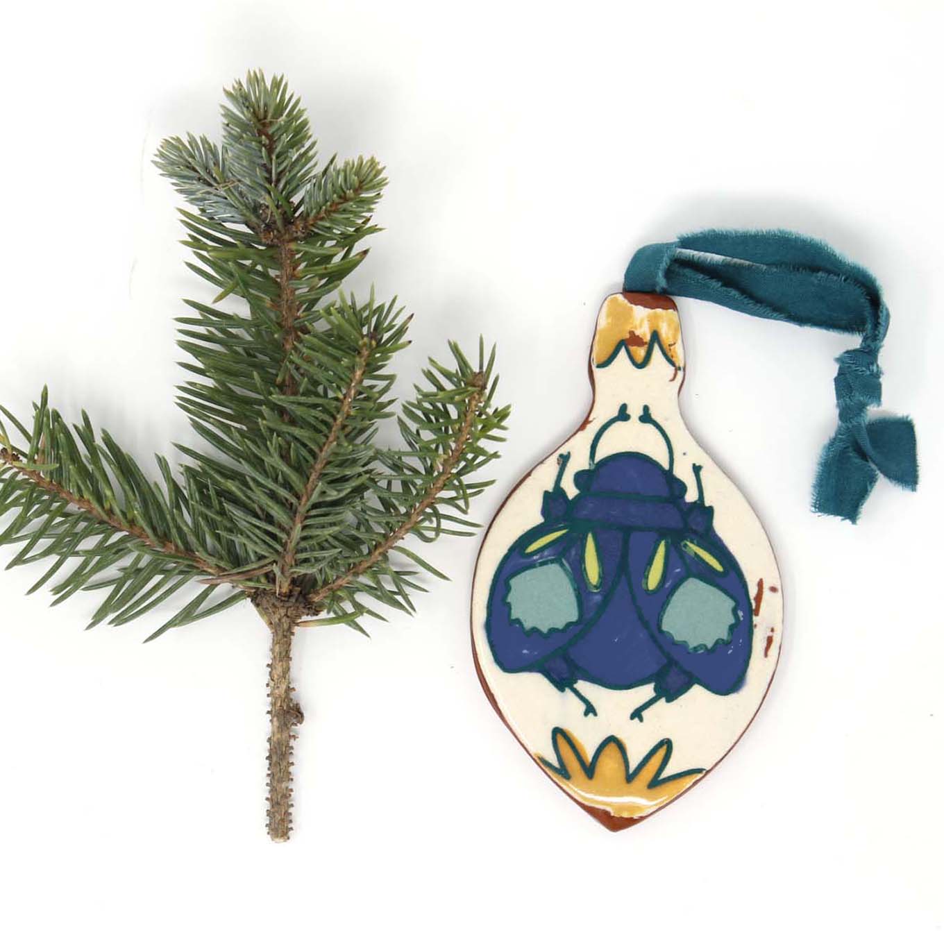 Beetle Holiday Ornament