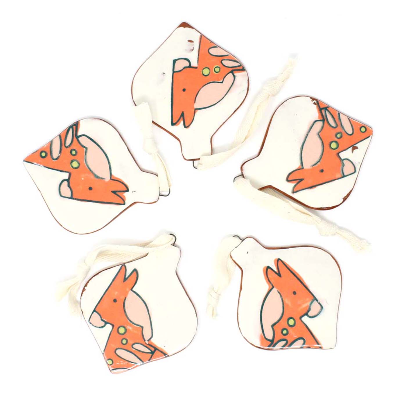 Folk Horse Holiday Ornament