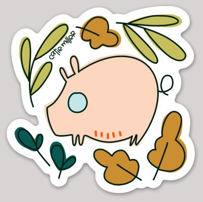 Pig Vinyl Sticker