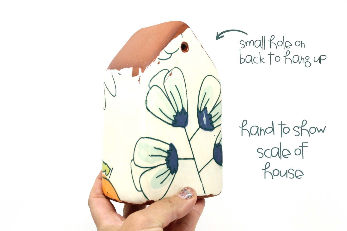 Scatterling Coral 6" House Sculpture