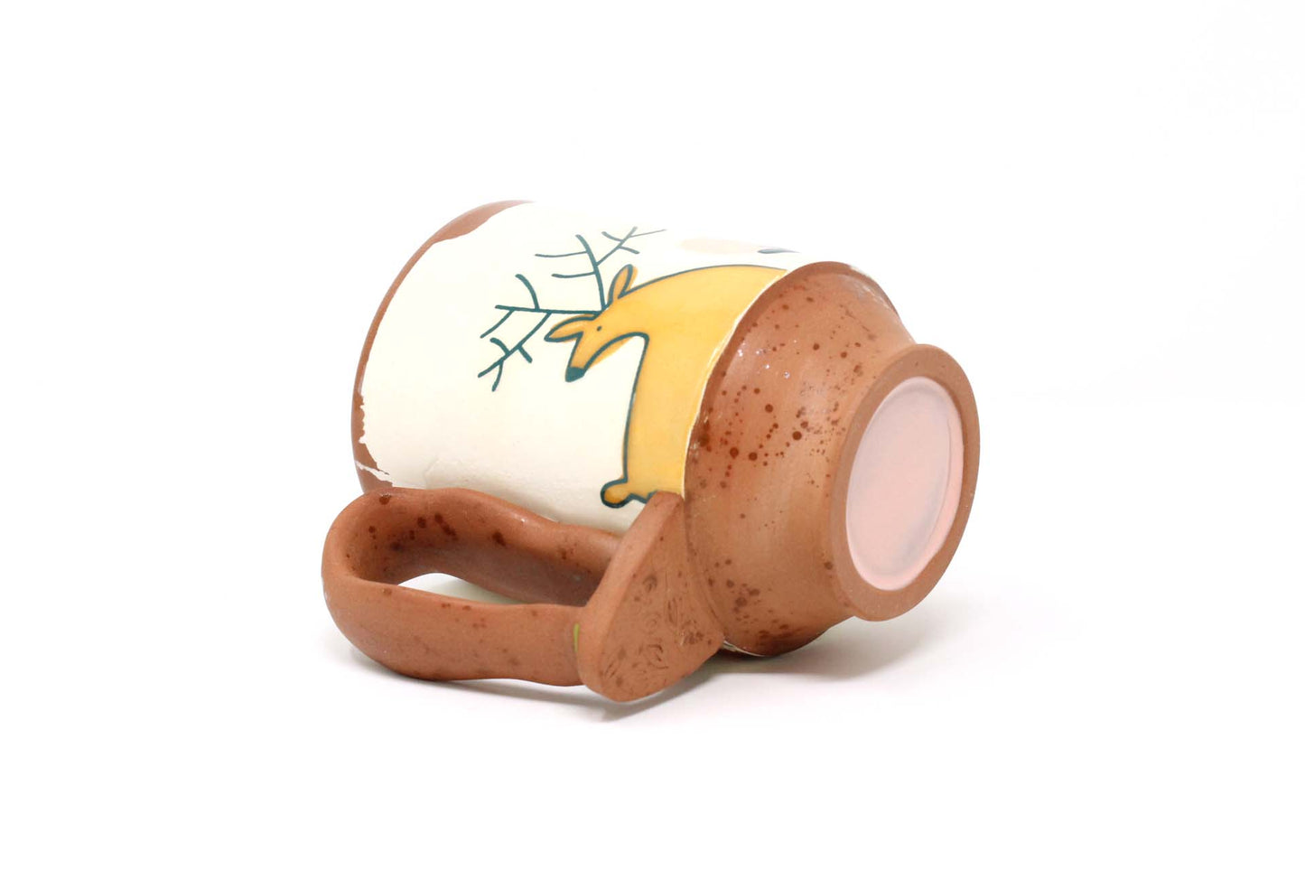 Deer Loop Handle Mug