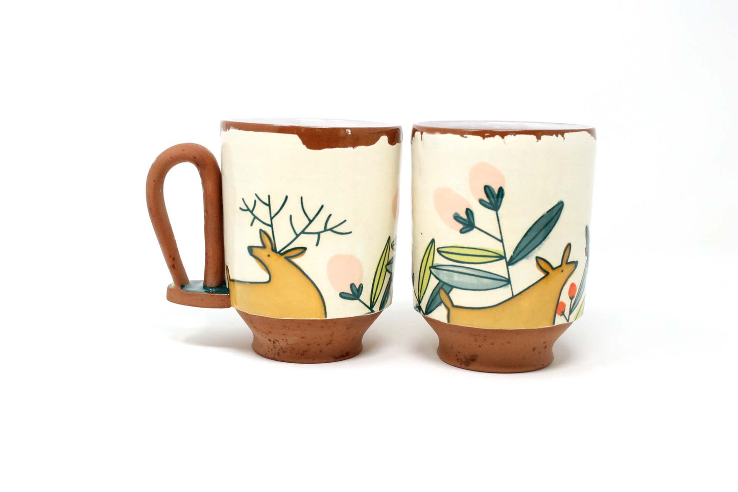 Deer Loop Handle Mug