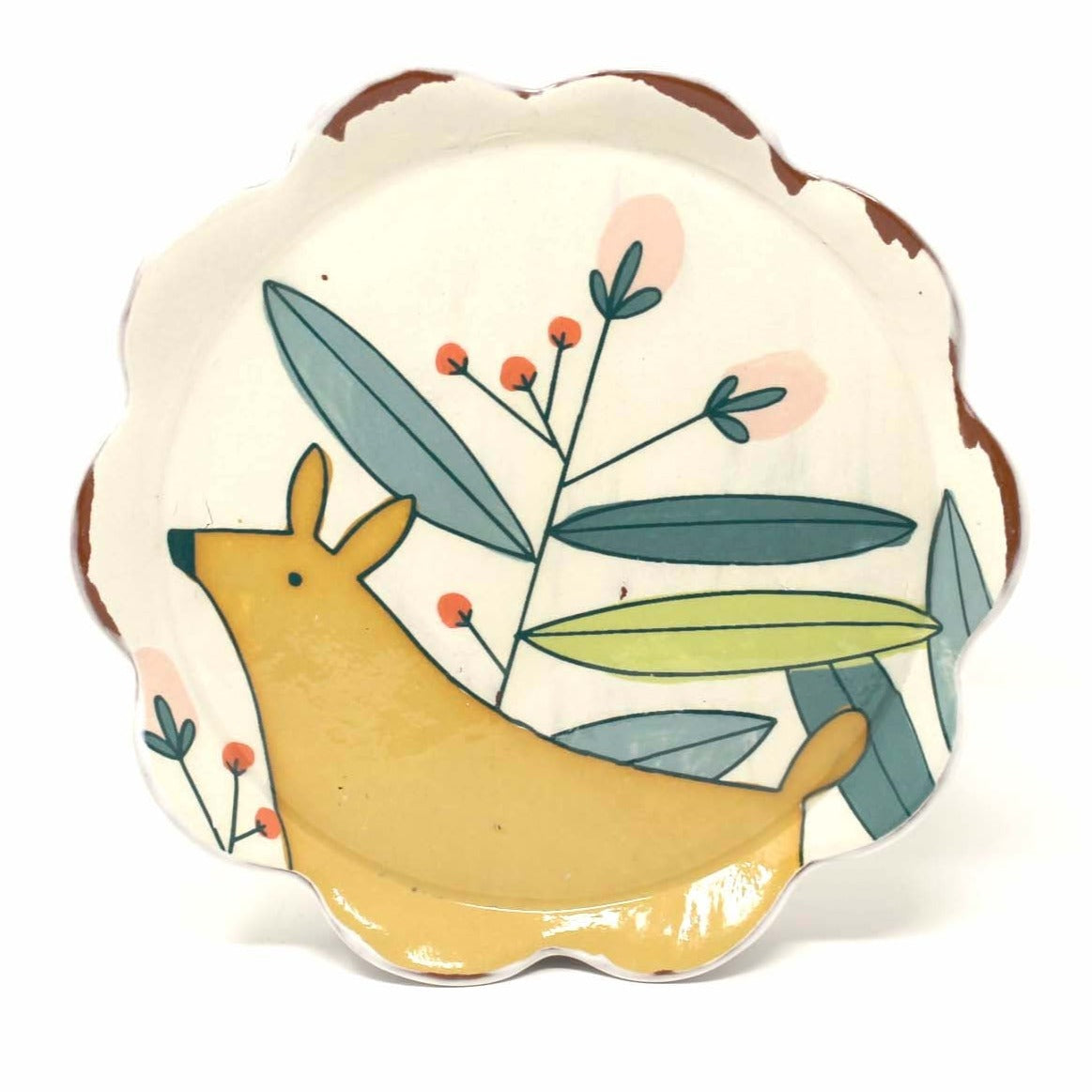 Deer Salad Plate