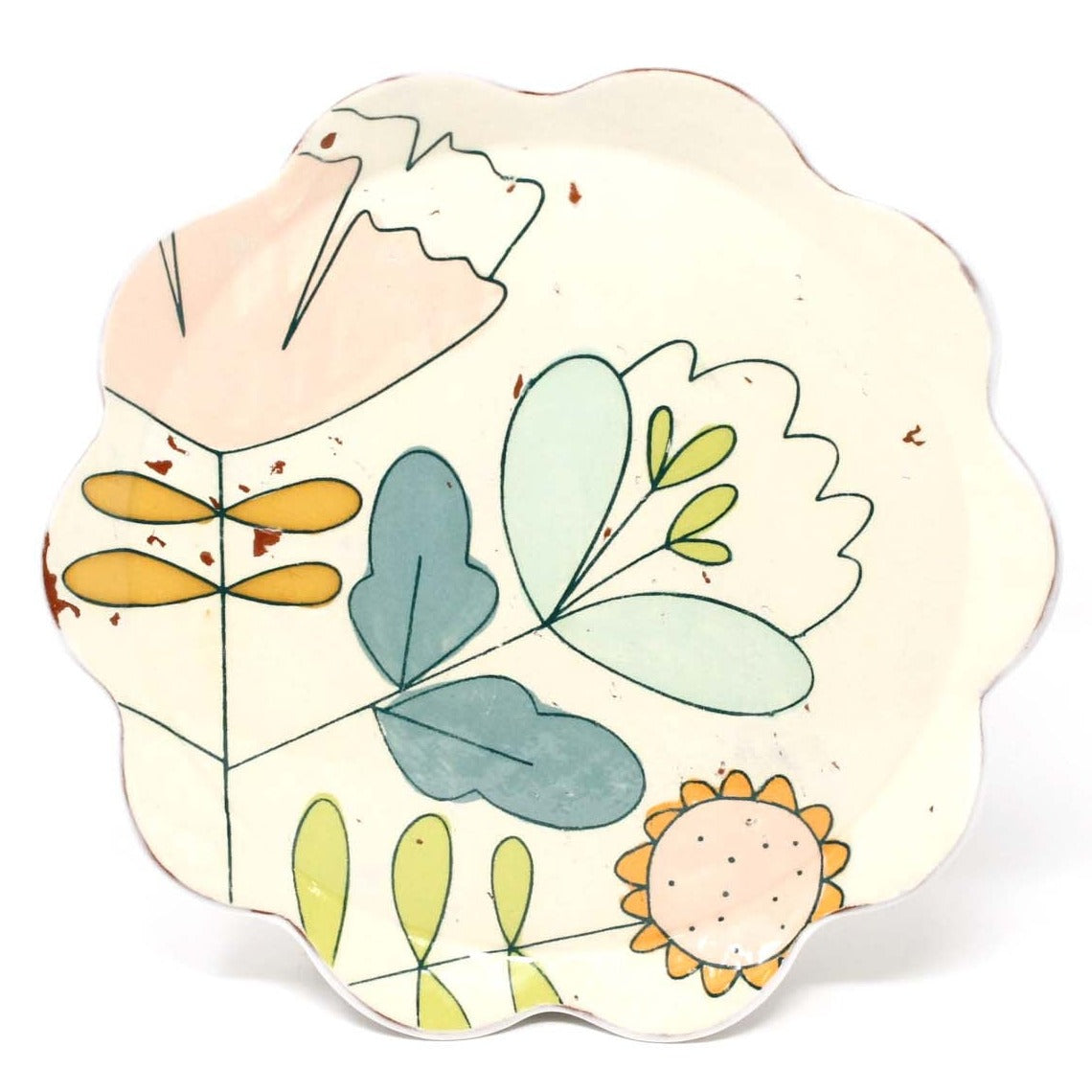 Bouquet Salad Plate