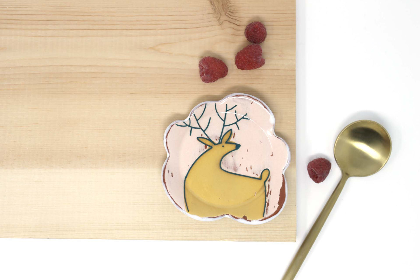 Deer Spoon Rest Pink