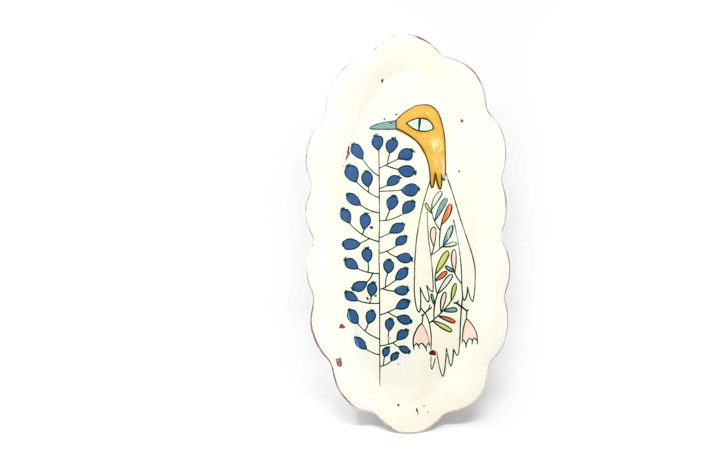 Duck Oval Platter