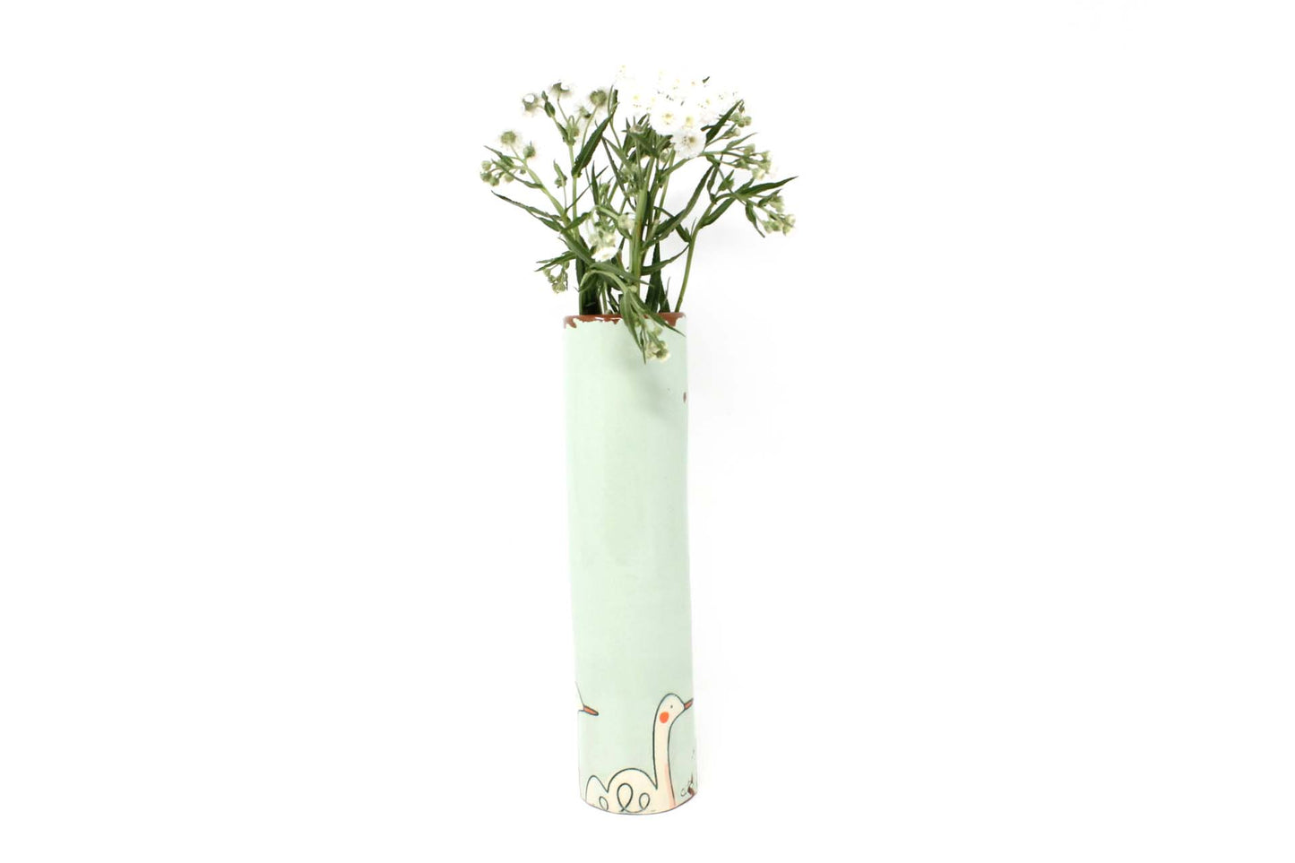 Swan Narrow Vase