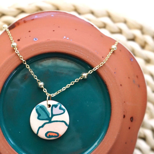Charm Necklace Soft Spring