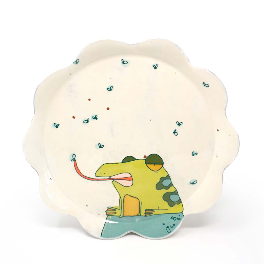 Frog / Toad Salad Plate