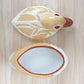 Duck Keepsake Box Mustard Floral