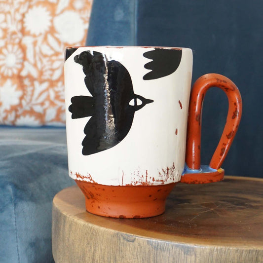 Flock Together Loop Handle Mug