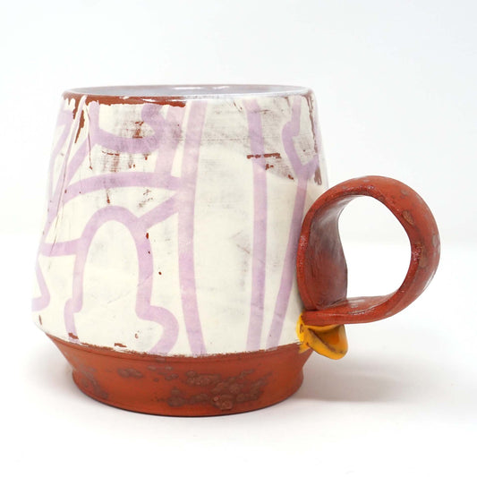 Bold Botanical Mug Lavender