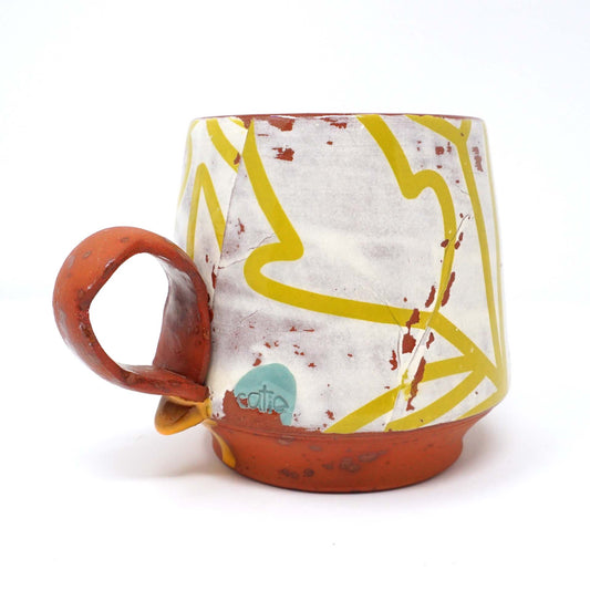 Bold Botanical Mug Chartreuse
