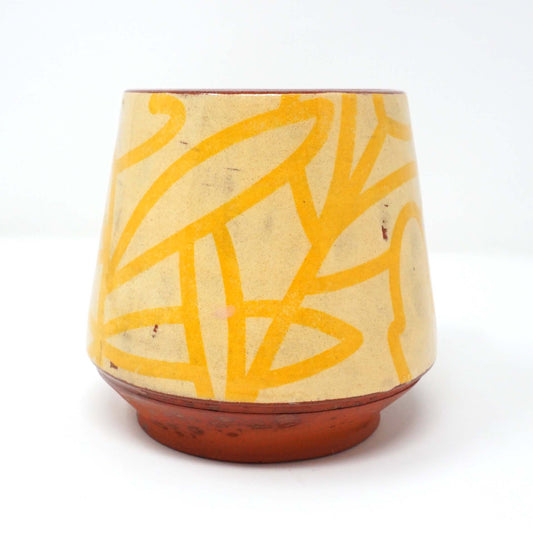 Bold Botanical Mug Yellow