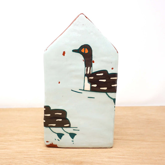 Loon 6" House Sculpture