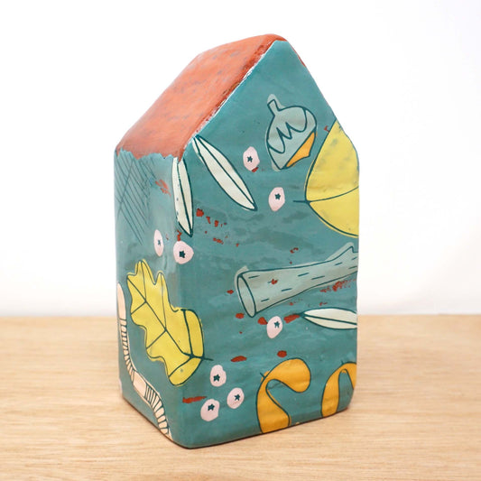 Forest Floor 6" House Sculpture