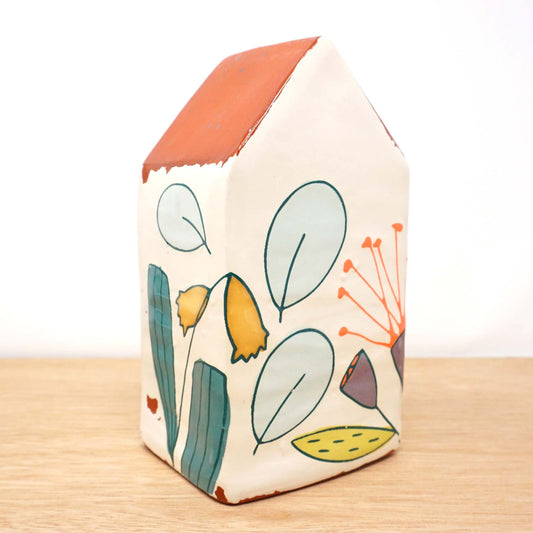 Gum Blossom 6" House Sculpture