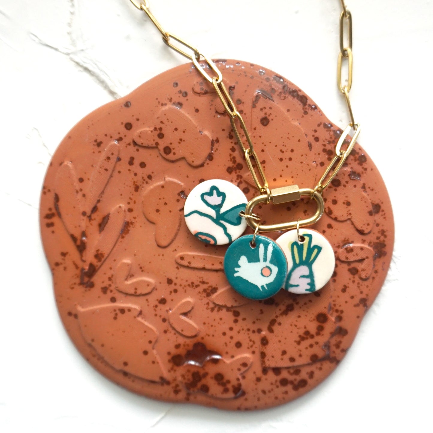 Multi-Charm Necklace: Garden Hop