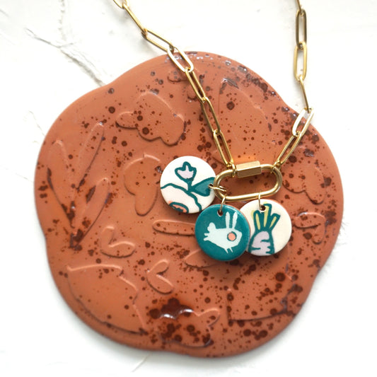 Multi-Charm Necklace: Garden Hop