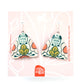 Hidden Moth Dangle Earrings